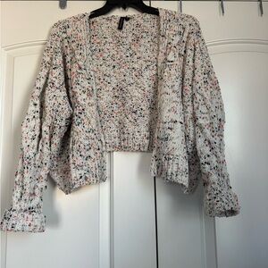 Moon & Madison Multicolor Textured Sweater